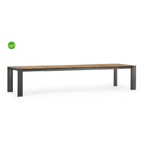 Tavolo allungabile Cameron Bizzotto Antracite 253/319/384 x 110 cm
