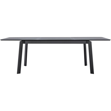 Tavolo Allungabile da Giardino 160/240x102x75 cm San Donato in Alluminio Antracite
