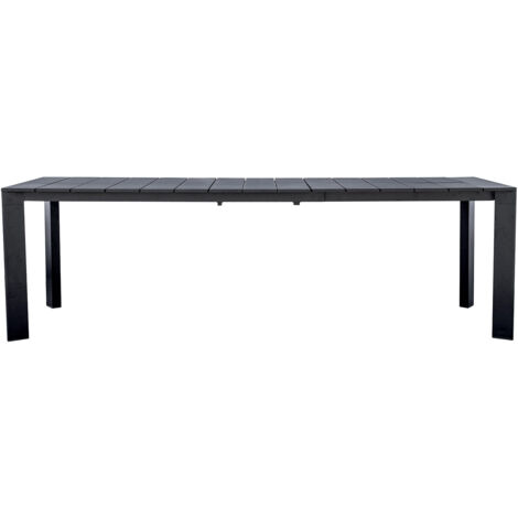 Tavolo Allungabile da Giardino 165/250x90x75 cm Anzio in Alluminio Antracite