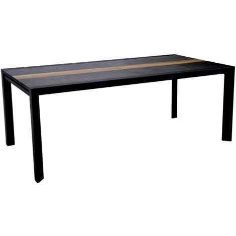Tavolo Allungabile da Giardino 200/300,5x104xh76 cm in Alluminio Riverside Antracite