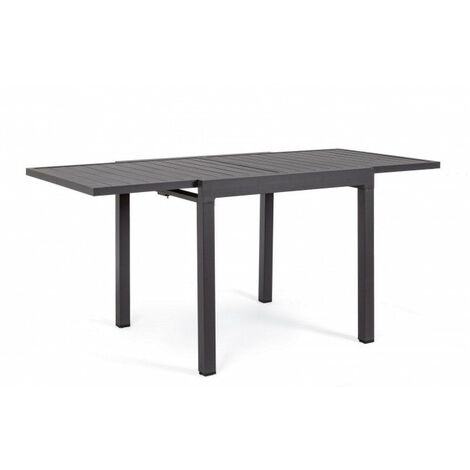 Tavolo Allungabile da Giardino 83-166x80x75h cm Pelagius Antracite