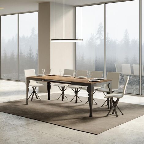 Tavolo allungabile fino a 440 cm PAXON Evolution 180 piano finitura Quercia Natura