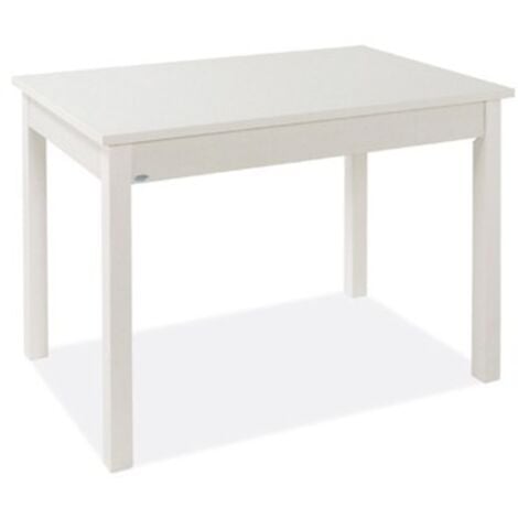 ARGONAUTA Tavolo allungabile Firenze 90x60 colore bianco frassinato