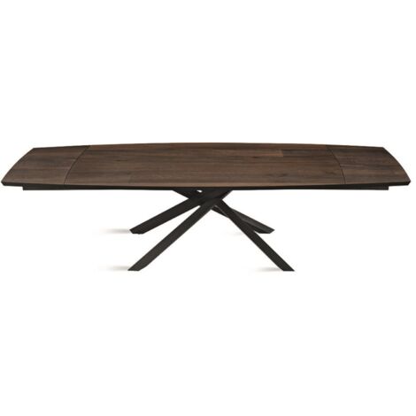 Tavolo allungabile FLOYD 250 cm con piano in Rovere Termico