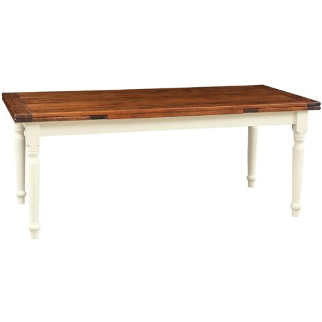 Tavolo allungabile sala da pranzo 200x90 cm Tavolo cucina allungabile in legno massello