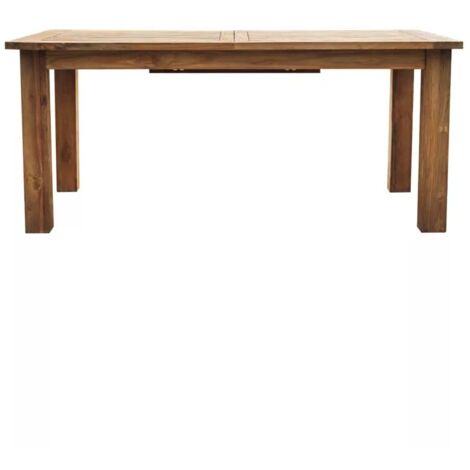 Tavolo allungabile Sumatra 180-250x100x77cm in teak riciclato