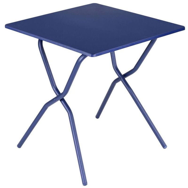 Table De Jardin Pliante - Balcony - Acier - Bleu Indigo - Lafuma Mobilier