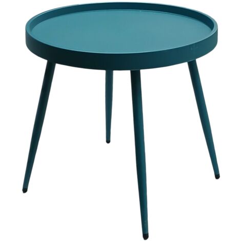TAVOLO BASSO NEMO D.50XH47CM BLU.