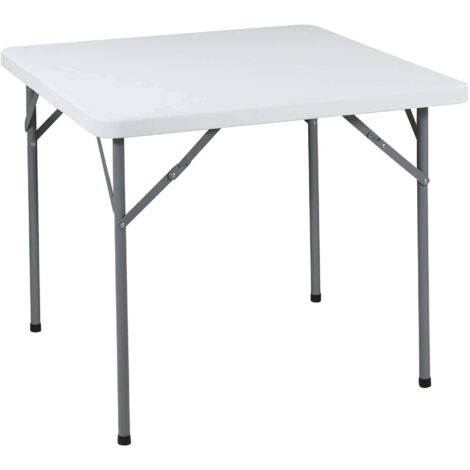 DEFIBRICO Tavolo catering 90 in Acciaio,Plastica cm 86x86x74 - MARSHALL