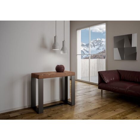 Tavolo consolle allungabile 3 metri bianco salvaspazio design DIADEMA  Gihome® 7427137211650