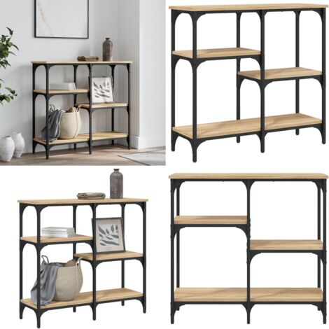 Tavolo Consolle Rovere Sonoma 80x29x75 cm Legno Agglomerato - Tavolo ingresso - Tavolo da soggiorno