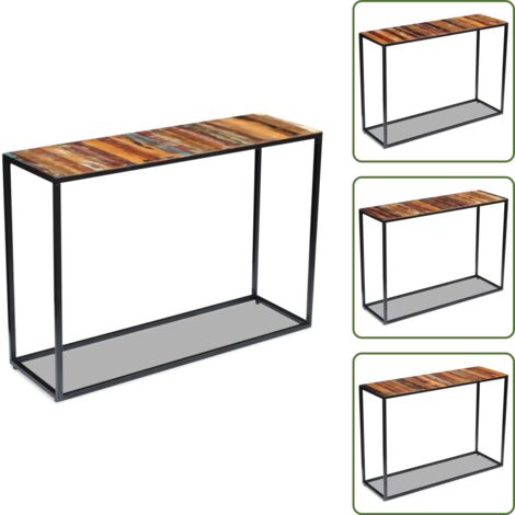 Tavolo credenza - vidaXL Consolle in Legno Massello Recuperato 110x35x76 cm - Tavolo in legno naturale
