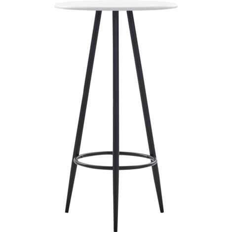 Tavolo da Bar Bianco 60x107,5 cm in MDF