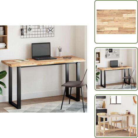 Tavolo da bar - vidaXL Piano Tavolo Rettangolare 140x50x4cm Legno Massello di Acacia - Tavolino
