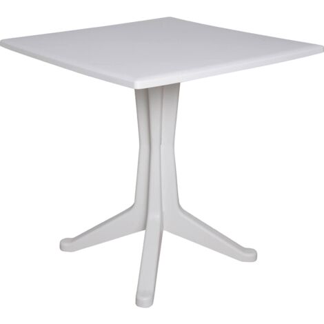 Tavolo da Esterno - Bianco 70x70x72h cm