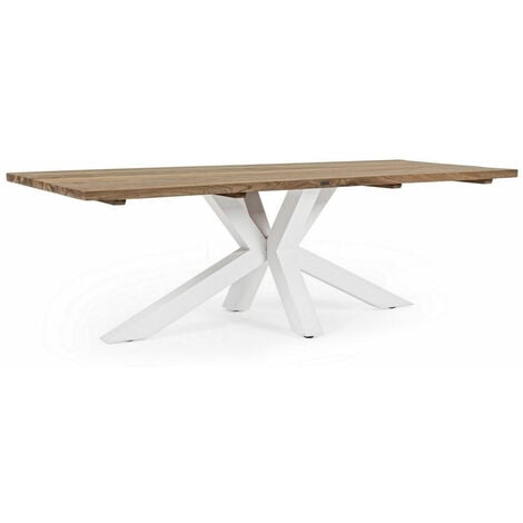 Tavolo da giardino allungabile alluminio 10 posti (286 x 100 cm) Portofino  - Grigio antracite - Salotto da giardino, tavoli e sedie - Eminza