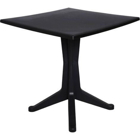 Tavolo da Esterno - Nero Antracite 70x70x72h cm