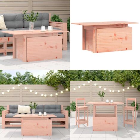 Tavolo da Giardino 100x50x75 cm in Legno Massello di Douglas - Tavolo da esterno - Tavolo in legno