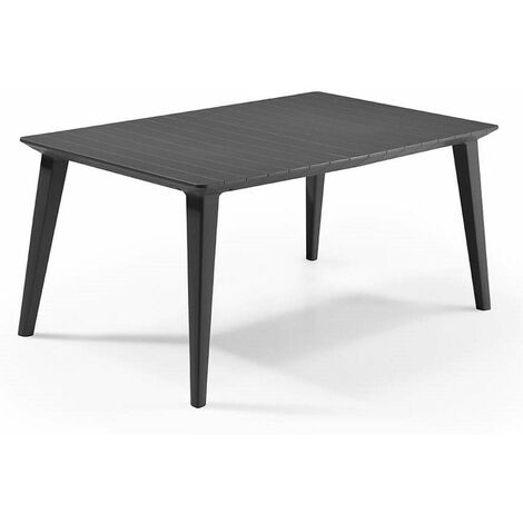 Tavolo da Giardino 157x98x74 cm in Resina Keter Lima 160 Antracite