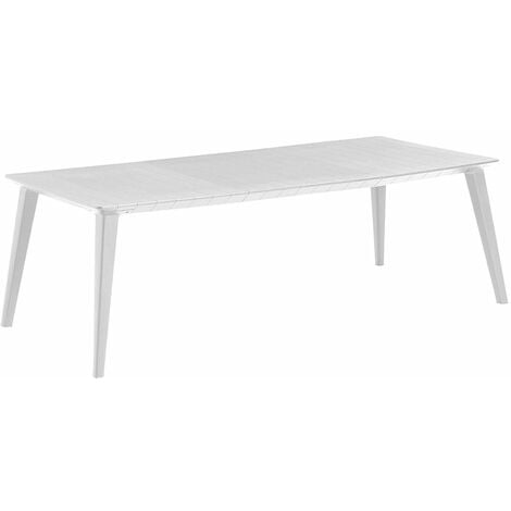 Tavolo da Giardino 235x98x74 cm in Resina Keter Lima 240 Bianco