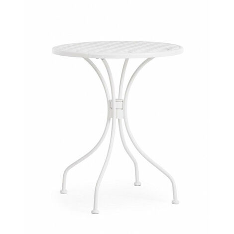 Tavolo da Giardino Ø60x71h cm Lizette Bianco