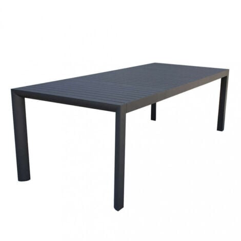Tavolo da Giardino Allungabile 160-240x100 - MIKE - Colore: Antracite