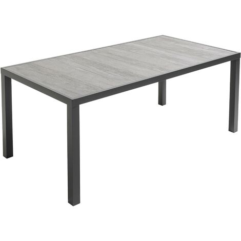 Tavolo da giardino quadrato legno massello L140 cm AKIS - Miliboo