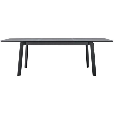 Tavolo da Giardino in Alluminio Allungabile da 1,6 a 2,4 Metri Grigio Antracite