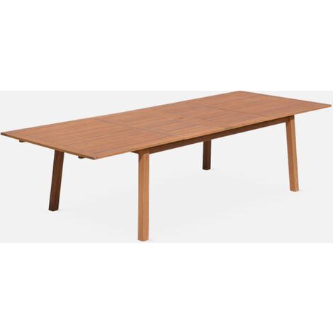 Tavolo giardino eucalipto FSC estensibile fino 300cm