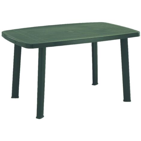 Tavolo da giardino rettangolare 180 x 90 centimetri tavolo per esterni color verde