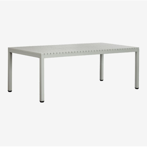 Tavolo da giardino rettangolare 210x100 cm in alluminio Marti SKLUM            