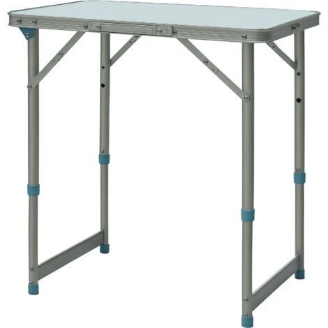 Tavolo da picnic pieghevole da esterno - Argento