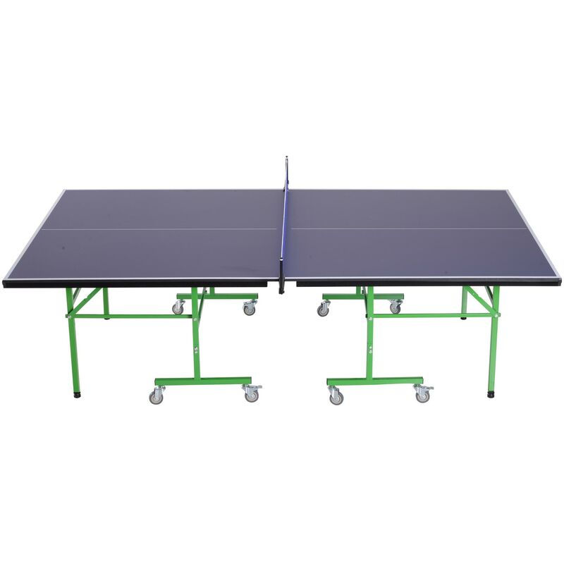 Tavolo Da Ping Pong Professionale E Pieghevole Con Ruote 1525x274x76 Cm Benzoni