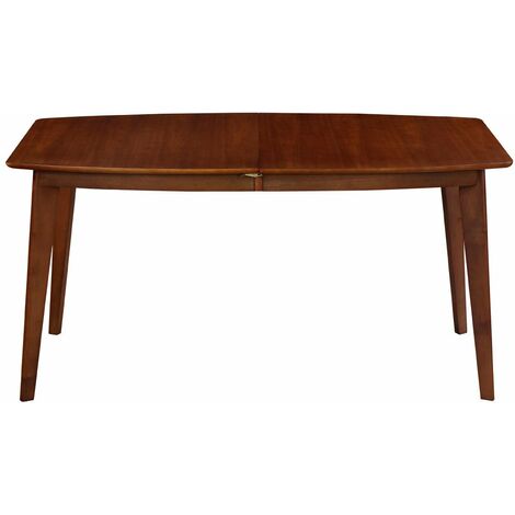 Tavolo da pranzo allungabile scandinavo noce L150-200 LEENA