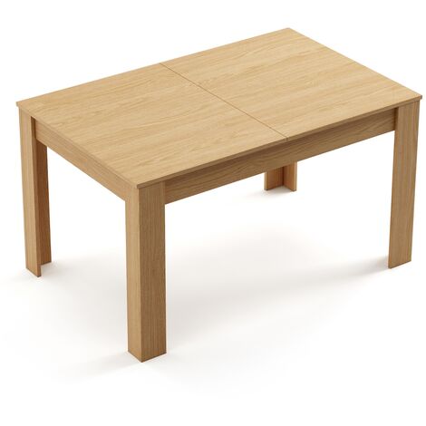 Tavolo da pranzo moderno allungabile tavolo da salotto in legno 140/190x90x78cm