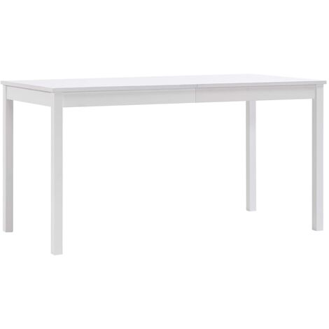 Dining table 140x70x73 cm in various colors Pine Wood modelli : marrone  scuro 140 x 70 x 73 cm