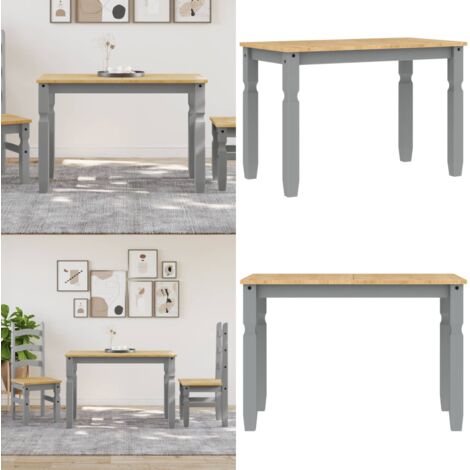 Tavolo da Pranzo Corona 112x60x75 cm in Legno Massello di Pino - Tavolo da pranzo in pino - Tavolo da pranzo in legno massello