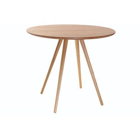 Tavolo da pranzo design rotondo frassino D90 ARTIK