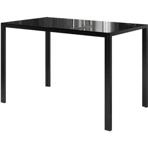 Tavolo da pranzo Grand, Nero, 120 x 75 cm, Vicco