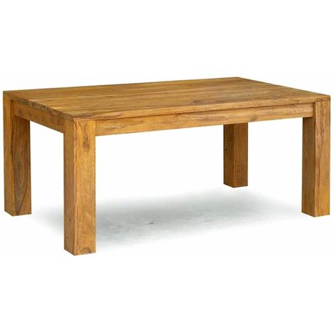 tavolo da pranzo in legno di Sheesham / palissandro 260x100x76 marrone oliato NATURE BROWN 829