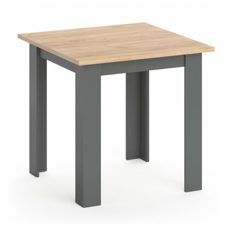 Tavolo da pranzo „Karlos“ 80cm bianco Vicco