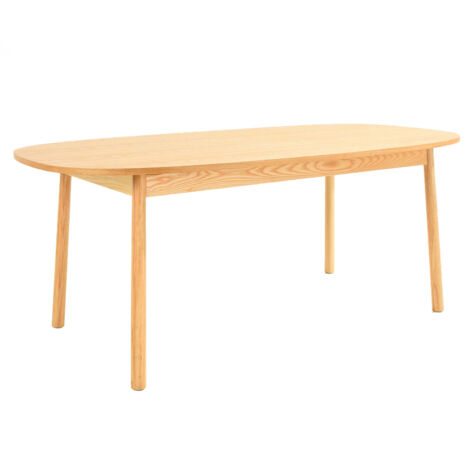 Tavolo da Pranzo Rettangolare Pärumm Beksand 180x95x72,5 cm Legno di Frassino