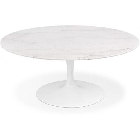 Tavolo da pranzo rotondo in marmo - 90cm - Tuli Marmo