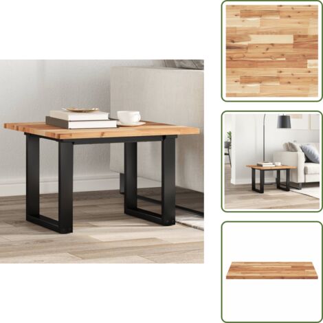 Tavolo da pranzo - vidaXL Piano Tavolo Quadrato 60x60x2 cm in Legno Massello di Acacia - Tavolo da bar