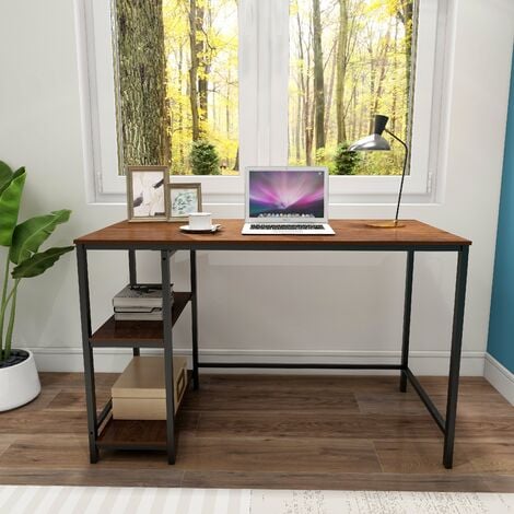 Home Office Scrivanie Prolunga da tavolo for PC in acciaio rinforzato  Doppia scrivania da ufficio da