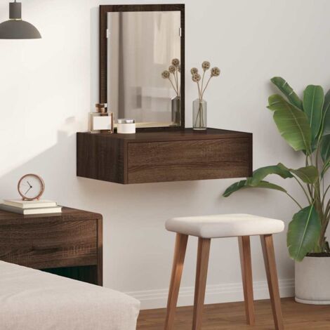 Tavolo da Trucco Marrone 60 x 40 x 70 cm Legno multistrato vidaXL