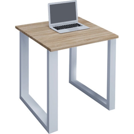 Tavolo da ufficio da scrivania in legno Lona U Alu 76x80x80 - VCM