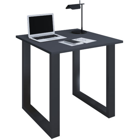 Tavolo da ufficio da scrivania in legno Lona U Alu 76x80x80 - VCM
