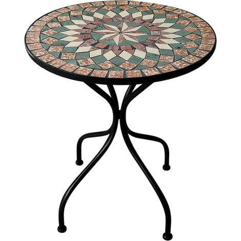 Tavolo decoro mosaico 'morgana' ø cm 60 x h.70