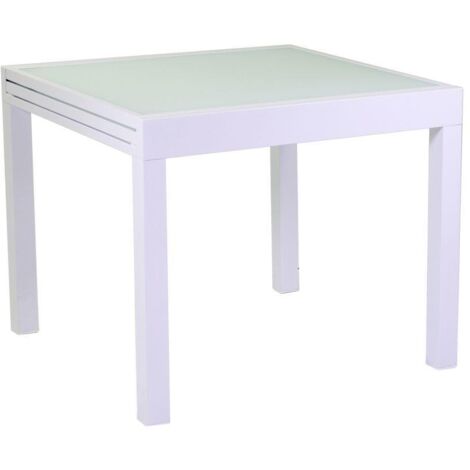 Tavolo estensibile in Alluminio Bianco mod. Boise